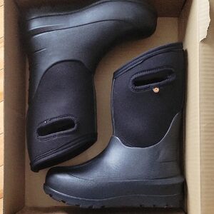 Bogs Kids Black Boots